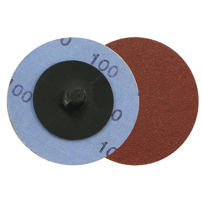 Jet Type R Mount Aluminum Oxide Sanding Disc - 2"