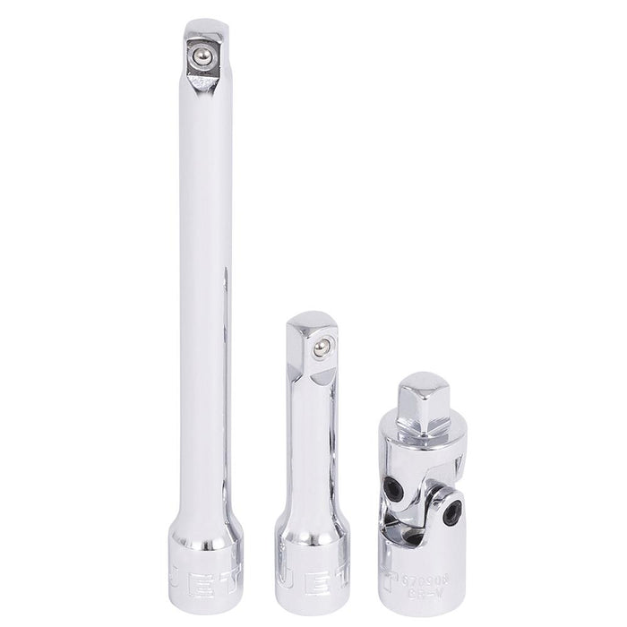 Jet 42 pc. 1/4" Drive 12-point SAE/Metric Socket Wrench Set