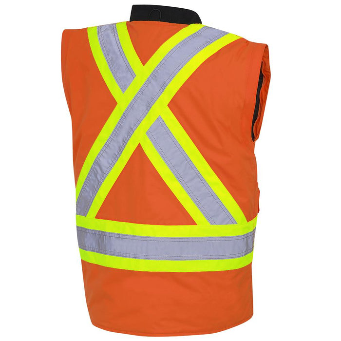 Pioneer Hi-Vis 7-In-1 Waterproof Parka w/ Detachable Hood