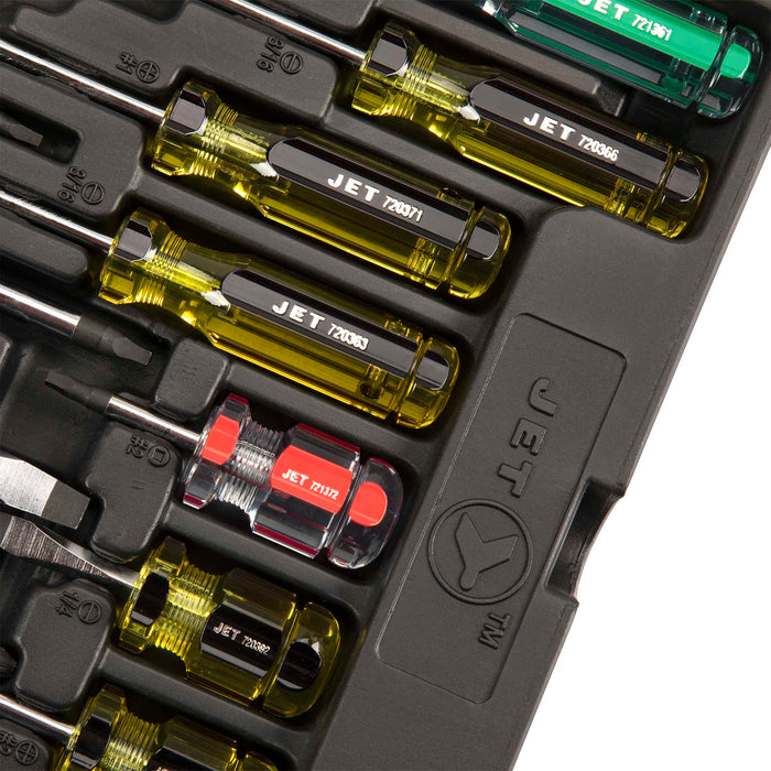 Jet 14 pc. Jumbo Handle Screwdriver Set