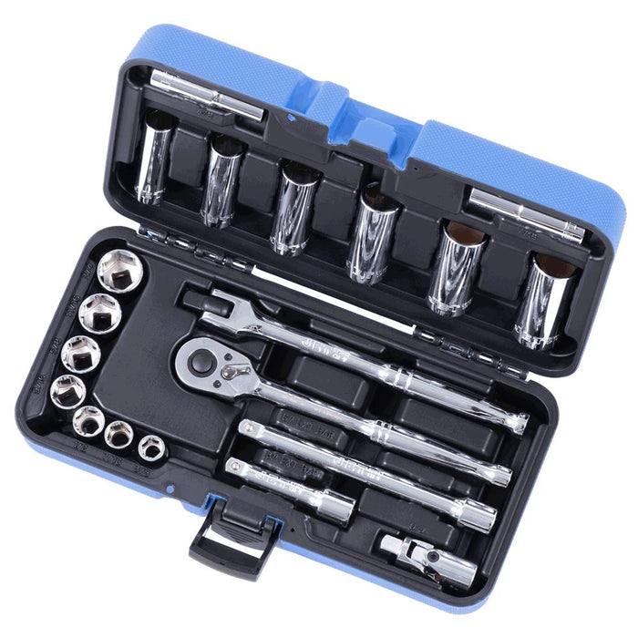 Jet 21 pc. 3/8" Drive 6-point SAE Socket Wrench Set