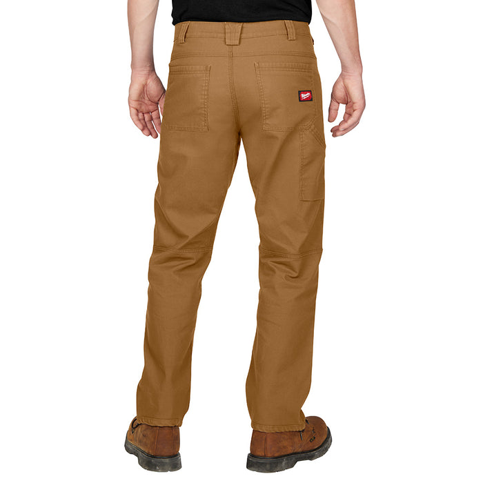 Milwaukee Heavy Duty Flex Work Pants (Khaki)