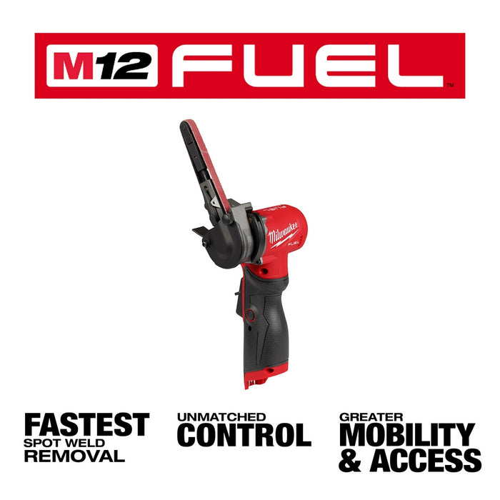 Milwaukee M12 FUEL™ 3/8" x 13" Bandfile - Tool Only