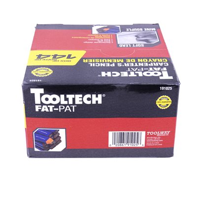 Tooltech 144PK Carpenter's Pencil Lead Refills