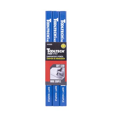 Tooltech 144PK Carpenter's Pencil Lead Refills