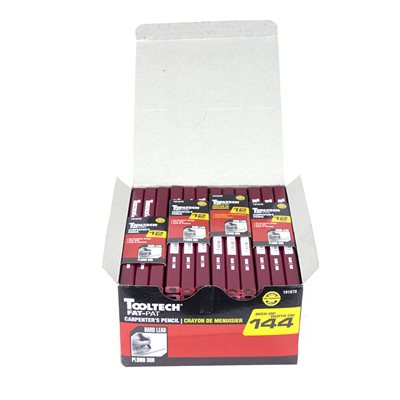 Tooltech 144PK Carpenter's Pencil Lead Refills