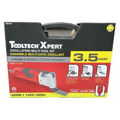 Tooltech Electric Oscillating Multi-Tool