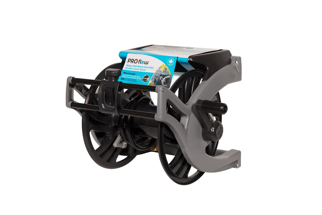 Pro Flow Deluxe Wall Mount Hose Reel