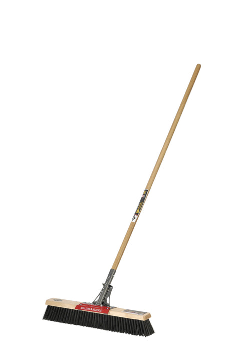 Garant Rough Surface Push Broom w/ Scraper