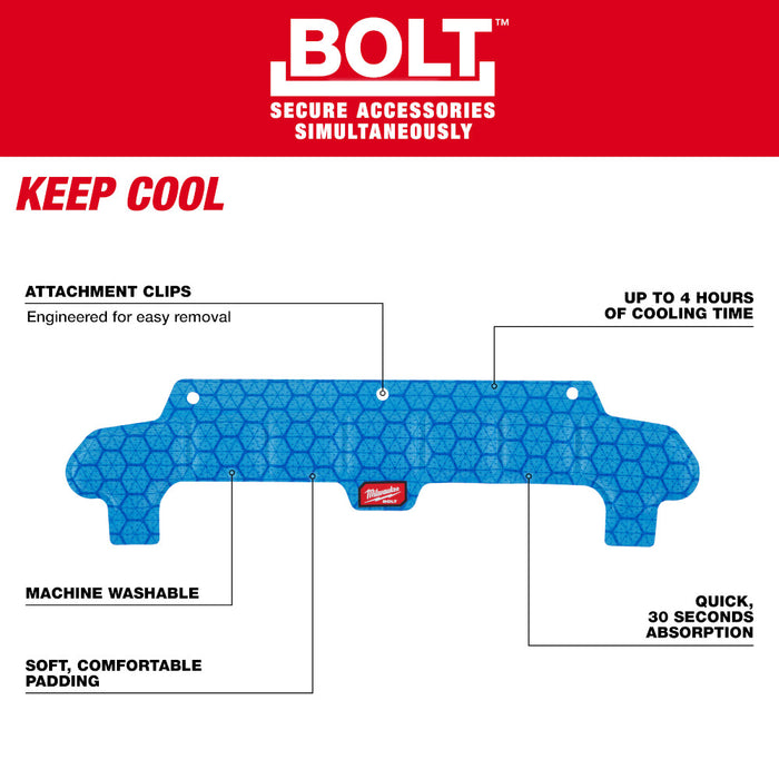 Milwaukee BOLT Safety Helmet Cooling Sweat Band