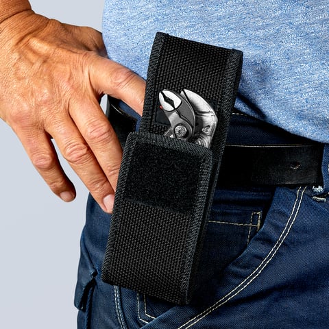 Knipex 2 pc. Mini Pliers Set w/ Belt Pouch (86 03 150 & 87 01 125)