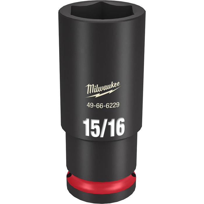 Milwaukee SHOCKWAVE SAE Impact Deep Socket 6-Point