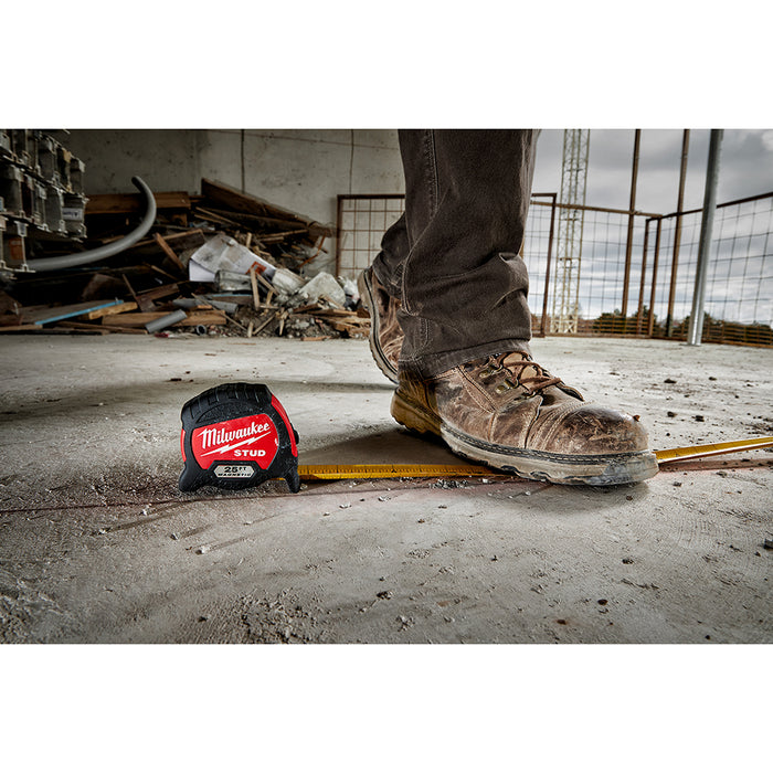 Milwaukee 25ft Magnetic STUD Tape Measure