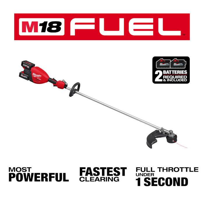 Milwaukee M18 FUEL™ 17” Dual Battery String Trimmer Kit