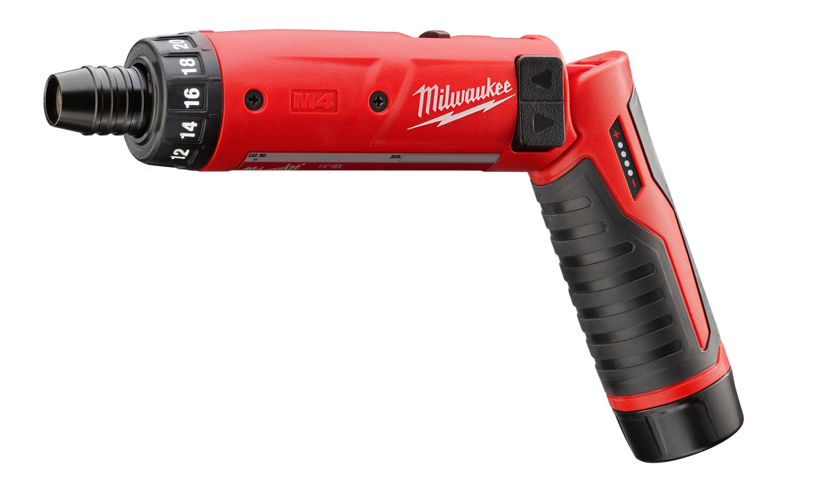 Milwaukee M4 1/4" Hex Screwdriver Kit