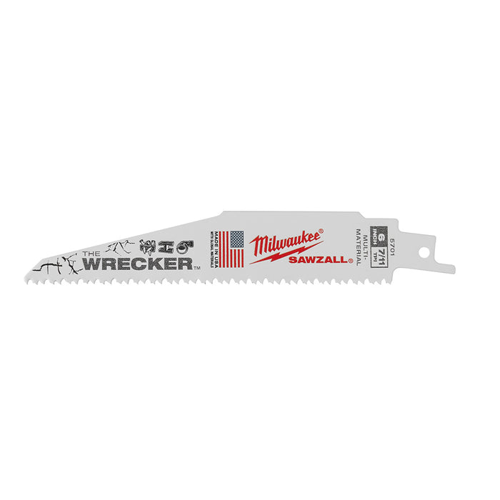 Milwaukee SAWZALL® The WRECKER Multi-Material Blades