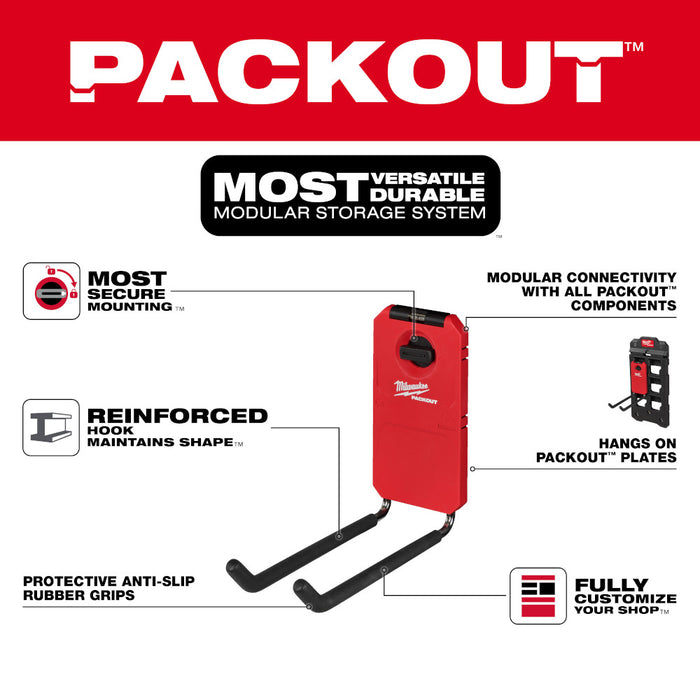 Milwaukee PACKOUT 9" Straight Hook