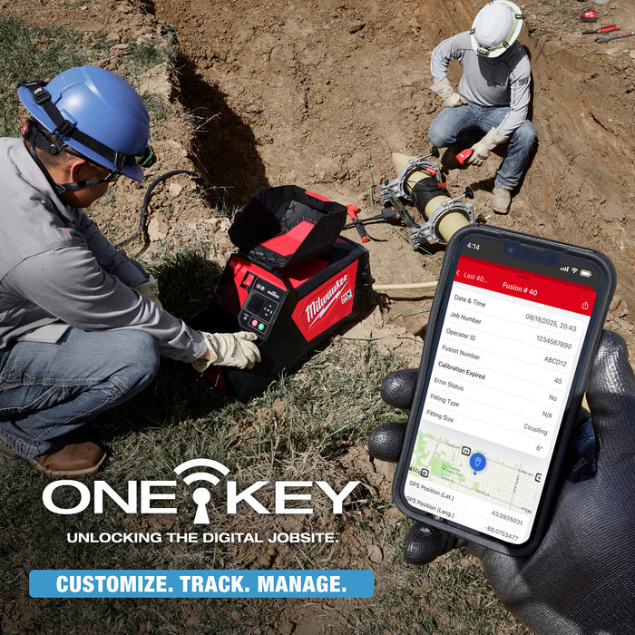 Milwaukee MX FUEL Electrofusion Processor