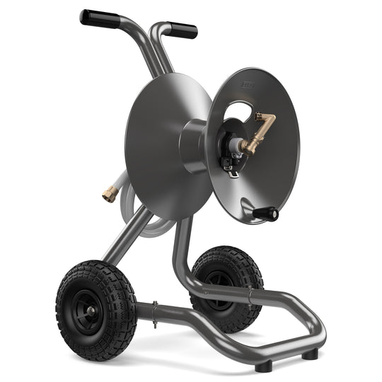Eley 2-Wheel Garden Hose Reel Cart