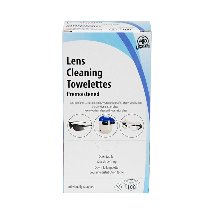 Wasip 100PK Lens Cleaning Towelettes