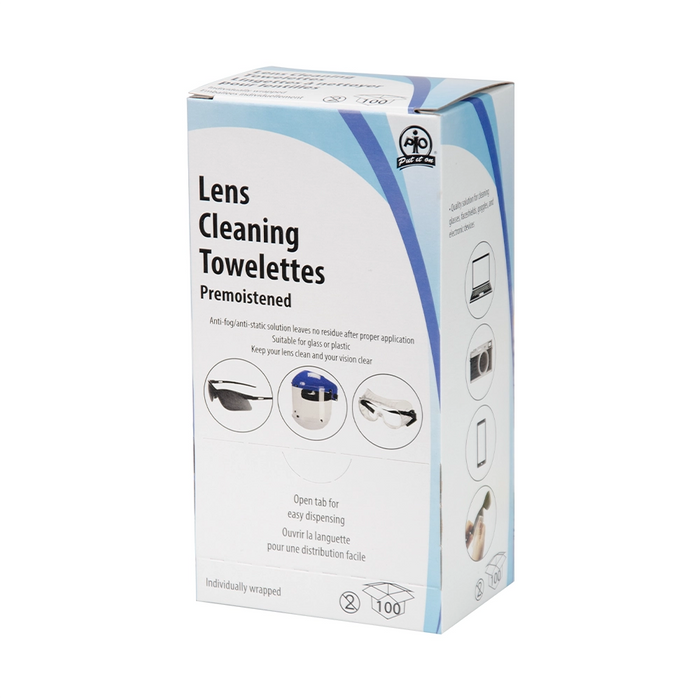 Wasip 100PK Lens Cleaning Towelettes