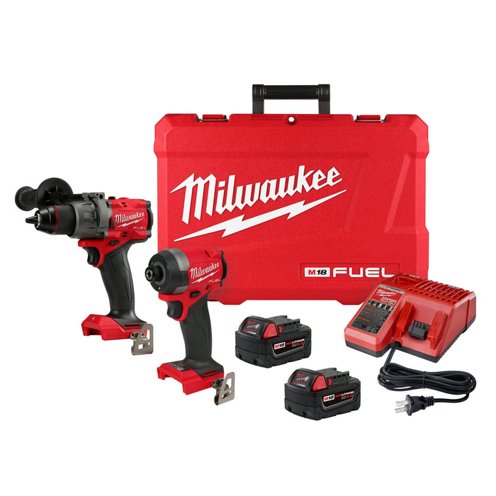 Milwaukee M18 Fuel Cordless Hammer Drill and Impact Driver Combo Kit