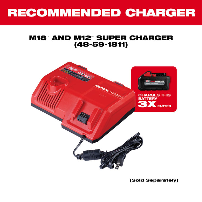 Milwaukee M18 REDLITHIUM HIGH OUTPUT XC 8.0Ah Battery