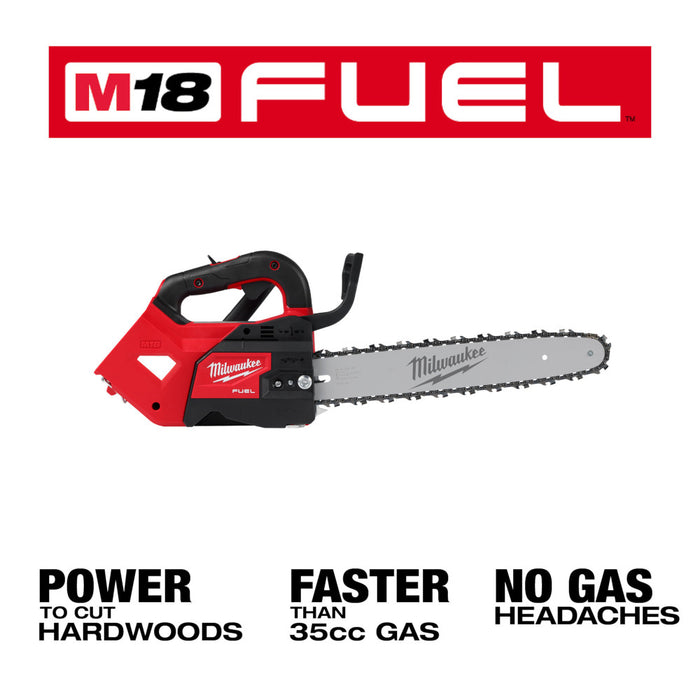 Milwaukee M18 FUEL 14" Top Handle Chainsaw - Tool-Only