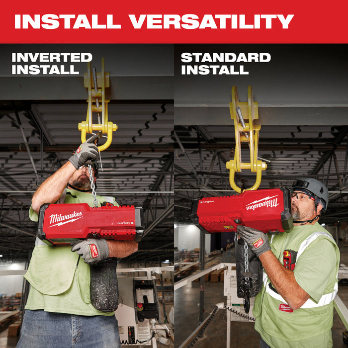 Milwaukee M18™ Compact 1-Ton Chain Hoist w/ ONE-KEY™