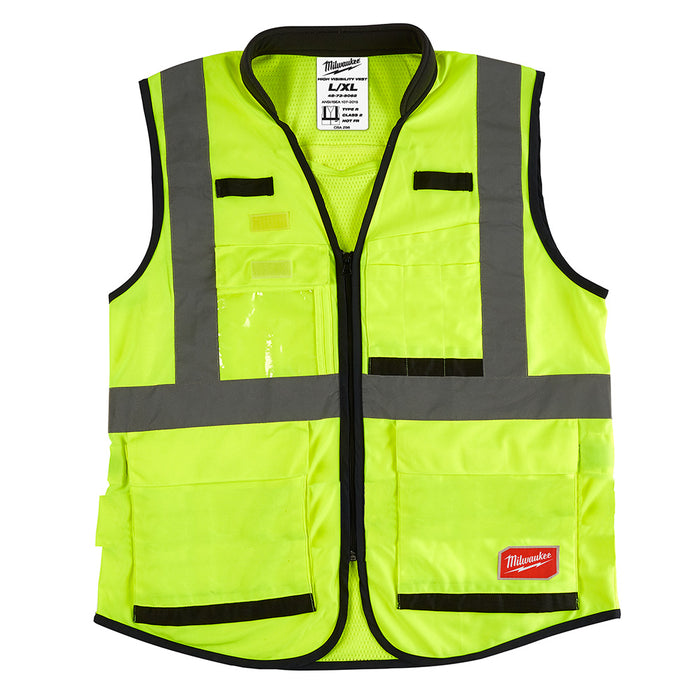 Milwaukee High Visibility Yellow Performance Safety Vest (CSA)