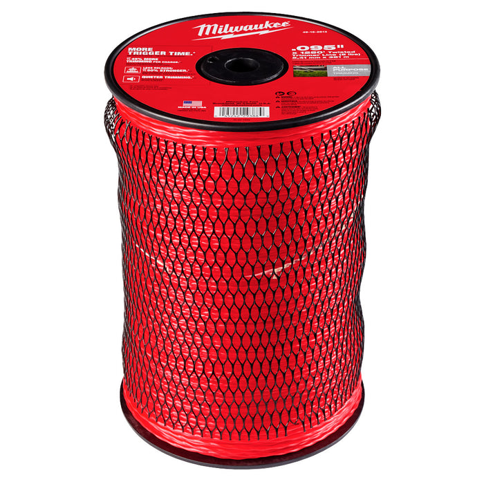 Milwaukee Milwaukee 5 lb. .095" x 1250ft Twisted Trimmer Line