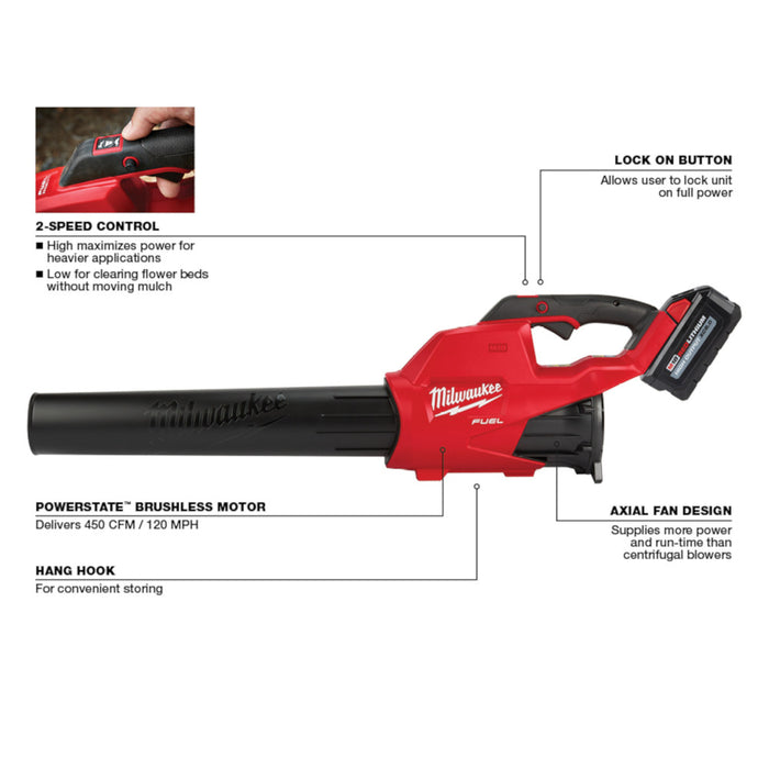 Milwaukee M18 FUEL Cordless Blower Kit