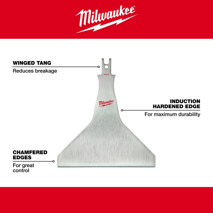 Milwaukee 5" Scraper Blade