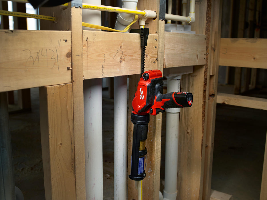 Milwaukee M12 Cordless 10 oz Caulk Gun-- Tool Only