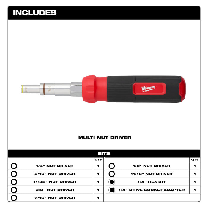 Milwaukee Multi-Nut Driver