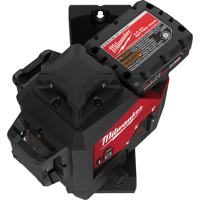 Milwaukee M12 Cordless Green 360-Degree 3-Plane Laser Kit