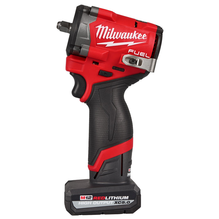 Milwaukee M12 FUEL™ Stubby 3/8" Impact Wrench 2 Battery Kit