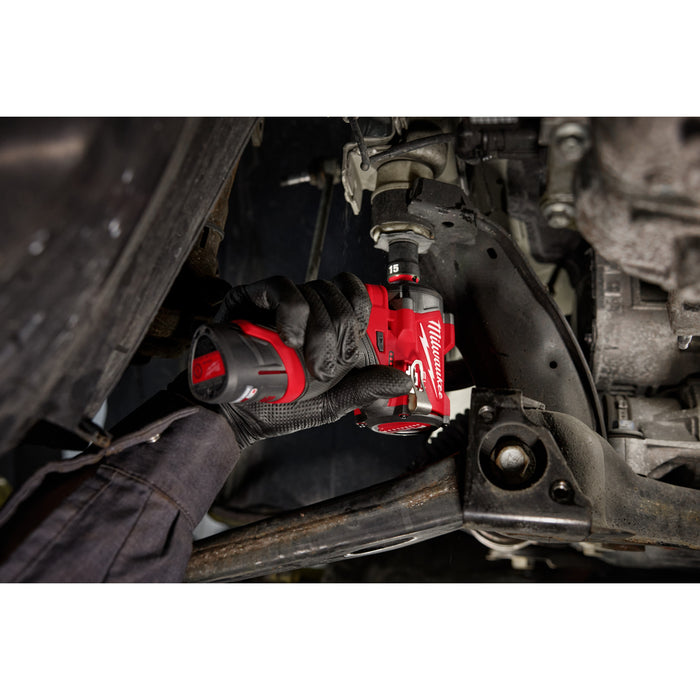 Milwaukee M12 FUEL™ Stubby 3/8" Impact Wrench 2 Battery Kit