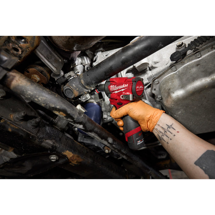 Milwaukee M12 FUEL™ Stubby 3/8" Impact Wrench 2 Battery Kit