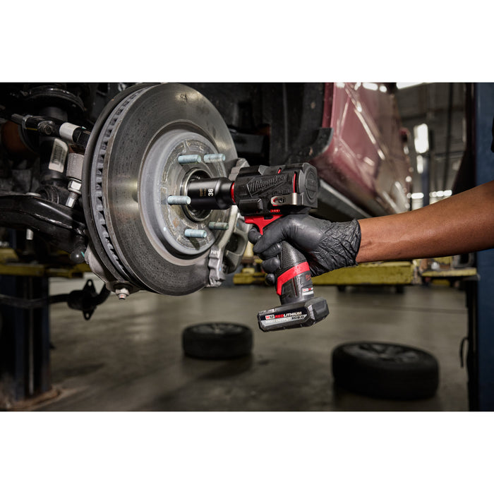 Milwaukee M12 FUEL™ Stubby 3/8" Impact Wrench 2 Battery Kit