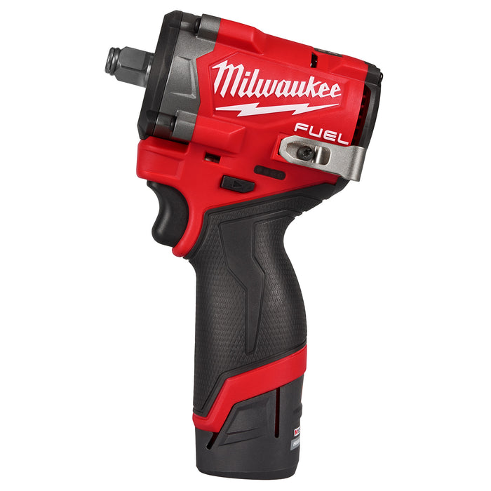 Milwaukee M12 FUEL™ Stubby 1/2" Impact Wrench Kit