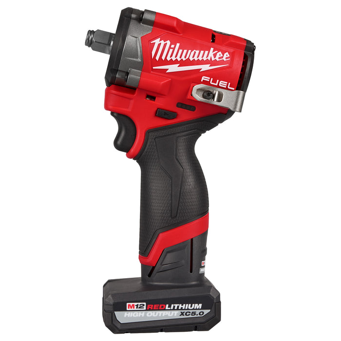 Milwaukee M12 FUEL™ Stubby 1/2" Impact Wrench Kit