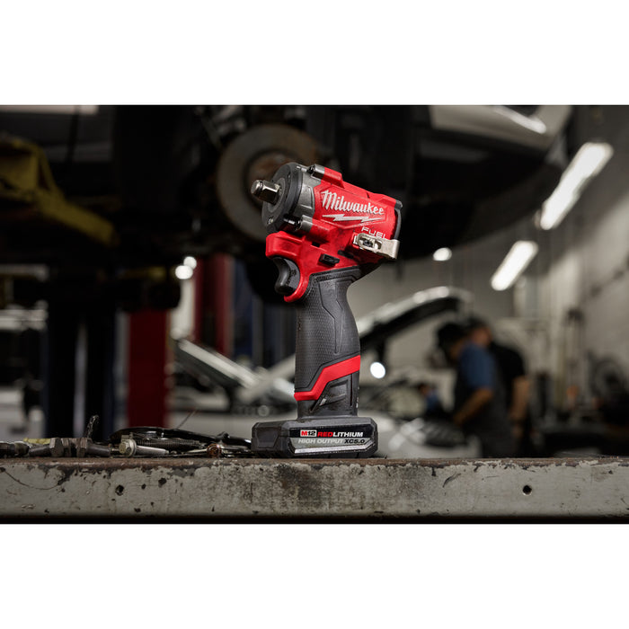 Milwaukee M12 FUEL™ Stubby 1/2" Impact Wrench w/ Pin Detent - Tool Only