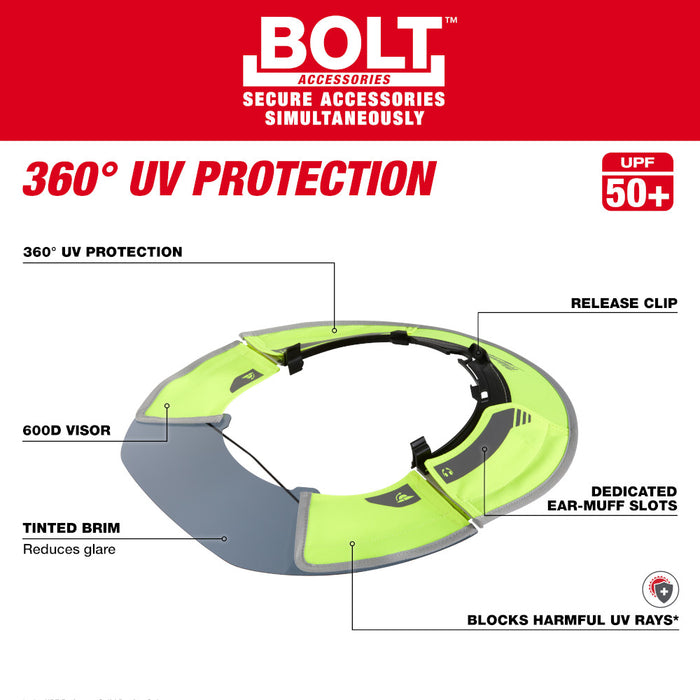 Milwaukee BOLT™ Sun Visor