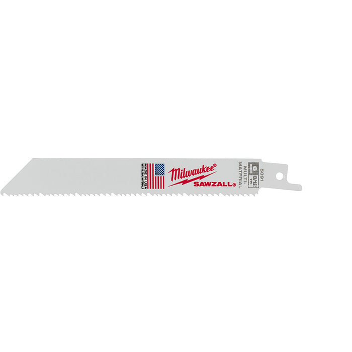 Milwaukee 6" 8/12 TPI SAWZALL® Blades 5PK