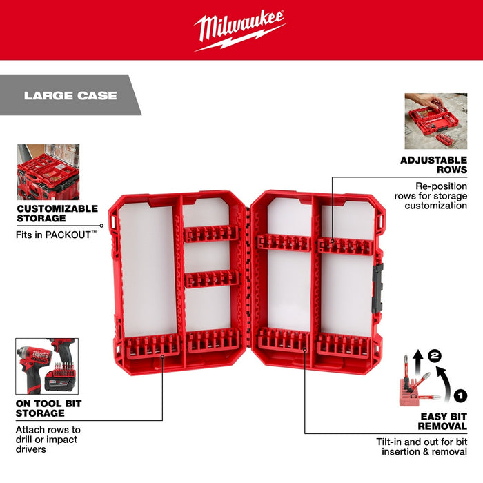 Milwaukee 29 pc. SHOCKWAVE Impact Duty™ RED HELIX™ Titanium Drill Bit Set