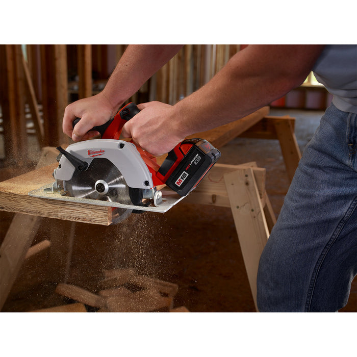 Milwaukee M18 Cordless 6-1/2" Circular Saw Kit