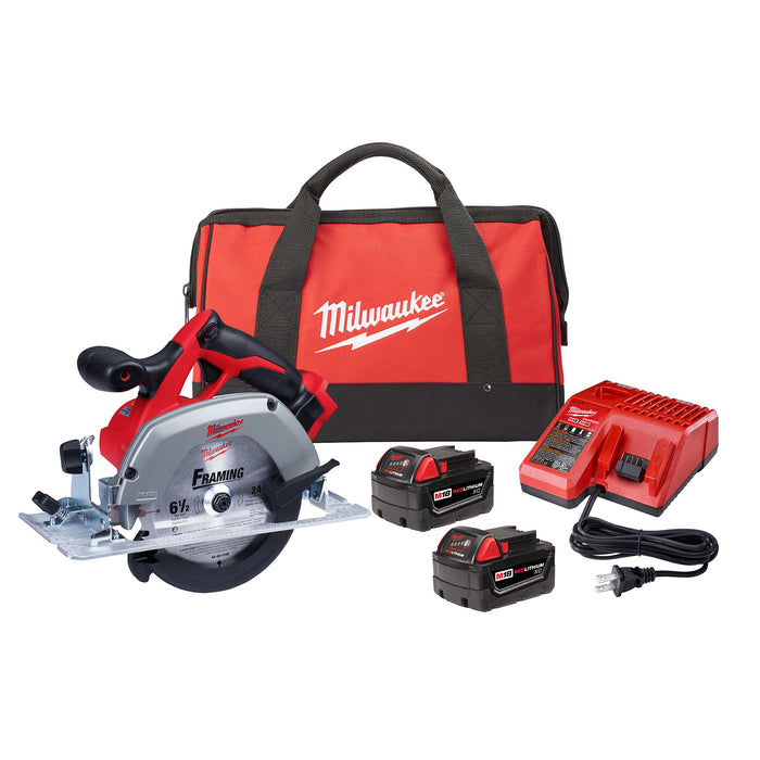 Milwaukee M18 Cordless 6-1/2" Circular Saw Kit