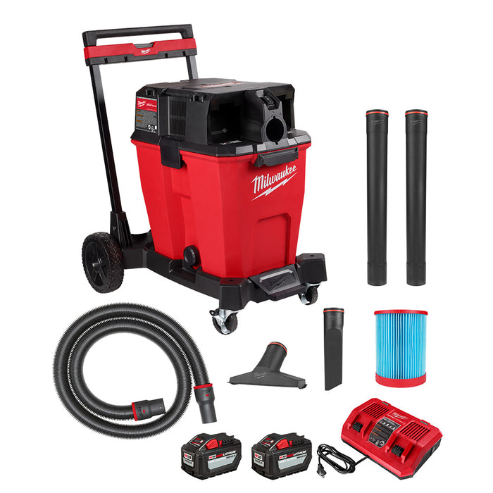 Milwaukee M18 FUEL™ 12 Gallon Dual Battery Wet/Dry Vacuum Kit