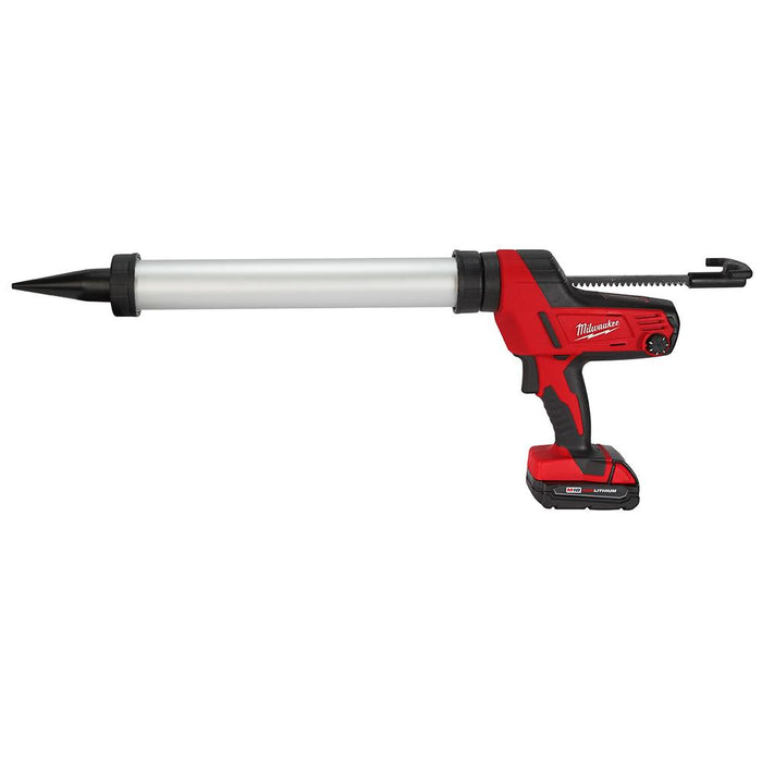 Milwaukee M18 Cordless 20 oz Sausage Style Caulk and Adhesive Gun Kit